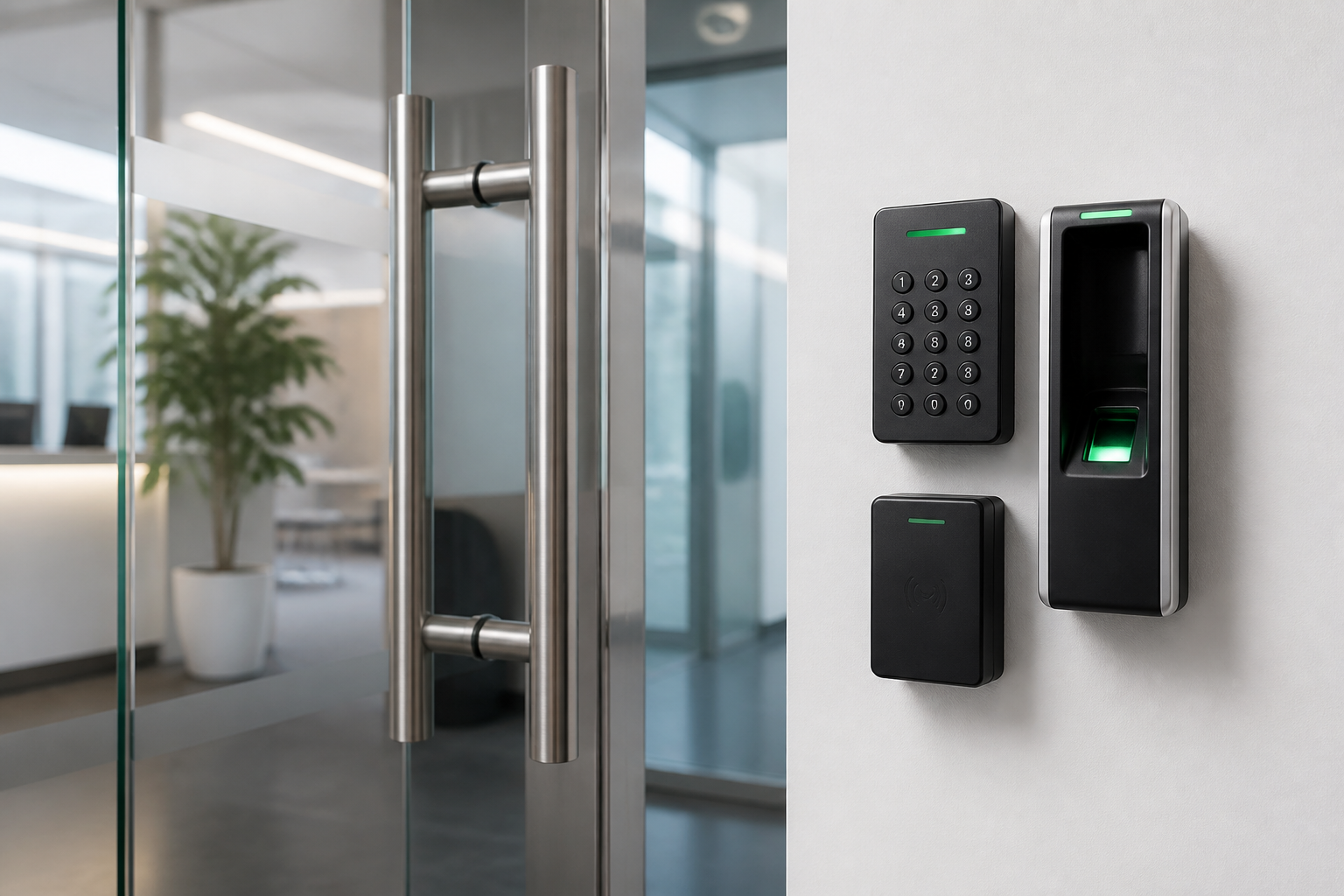 Lecteur badge et terminal biométrique pour contrôle d'accès
